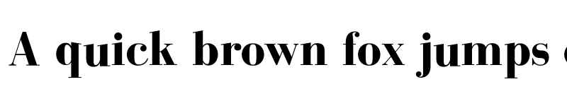 Preview of BodoniFLF Bold font
