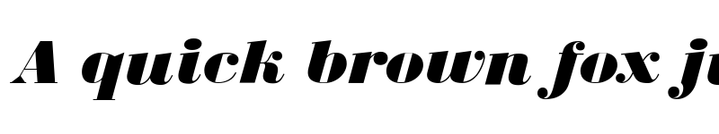 Preview of BodoniUltraFLF Medium Italic font