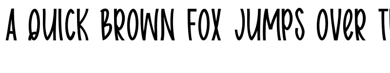 Preview of Body charms Regular font