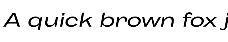 Preview of Body Grotesque Large Italic font