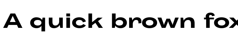 Preview of Body Grotesque Large Trial Bold font