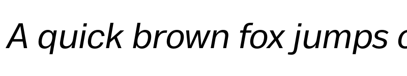 Preview of Body Text Italic font