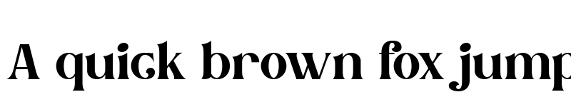 Preview of Bogimber Regular font