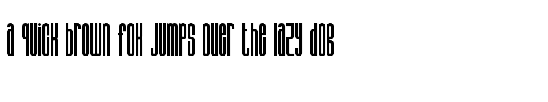 Preview of Bohema Uppercase Regular Regular font
