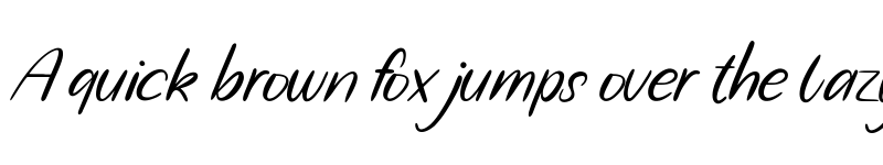 Preview of Bohemia Cerish Regular font