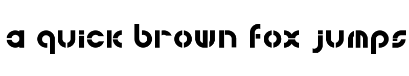 Preview of bohemica Regular font