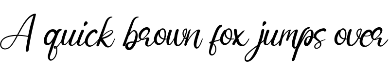 Preview of Boho Christmas Regular font