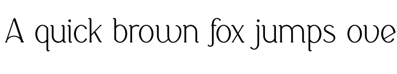 Preview of Boketto Styled Black font