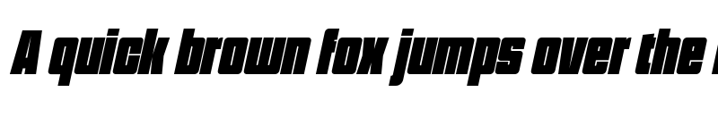 Preview of Bokis Oblique font