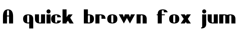 Preview of Bold Sans Serif 7 Regular font