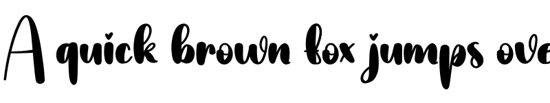 Preview of Bold Style Regular font