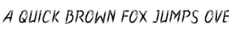 Preview of Boldace Brush font