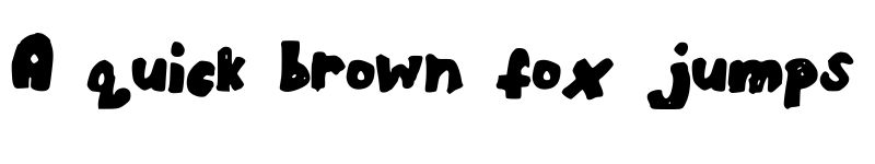 Preview of BoldBronzyne BoldBronzyne font