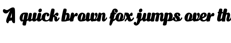 Preview of Boldka Script Regular font