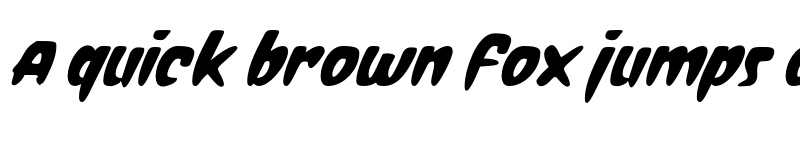 Preview of Boldream Demo font