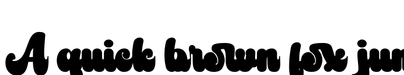 Preview of Boldy Vintage Personal use Regular font