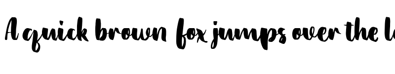 Preview of Bolly Mokols Regular font