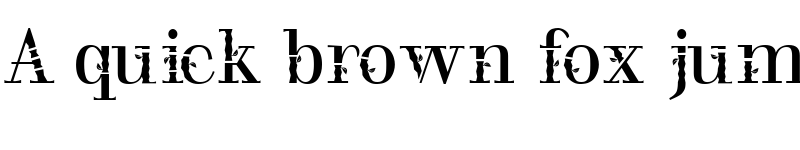 Preview of bombu Regular font