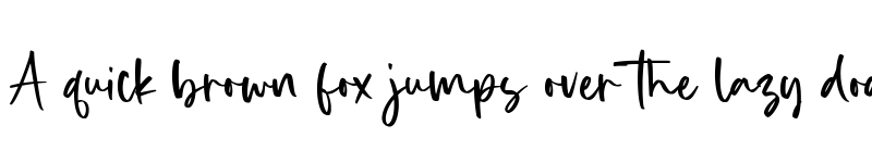 Preview of Bomdia Regular font