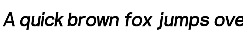 Preview of Bond BoldItalic font