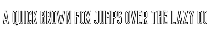 Preview of Bondie Outline font