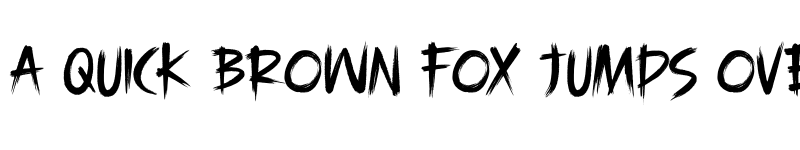 Preview of Bonechiller Regular font
