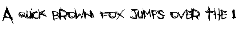 Preview of Bones Bummer Regular font