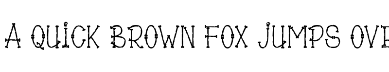 Preview of Bones of Muertos Regular font