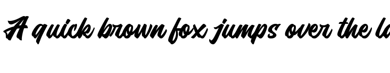 Preview of Bonesly Script Regular font