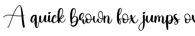 Preview of Bonfire Regular font