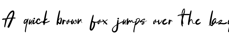 Preview of Bonilla Amaliha Regular font