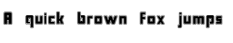 Preview of Bonk College Regular font