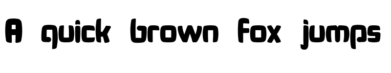 Preview of Bonk Fatty Regular font