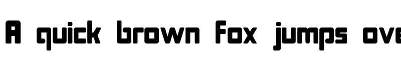 Preview of Bonk Regular font