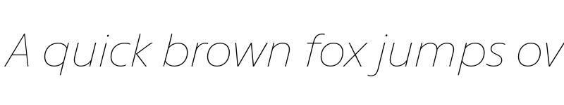 Preview of Bonnie UltraThin Italic font