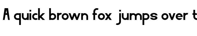 Preview of Bonza Regular font
