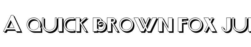 Preview of Boogie Nights NF Shadow font