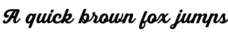 Preview of Bookman Script Regular font