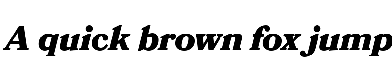 Preview of Bookmania-BlackItalic Regular font