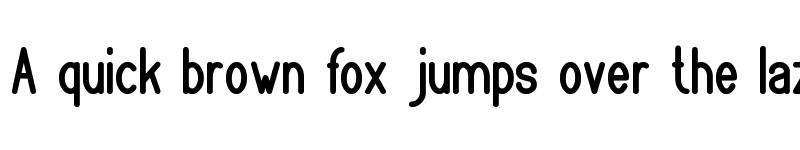 Preview of bookmark Regular font