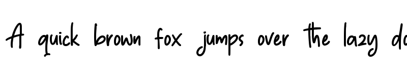 Preview of Bookstory Regular font