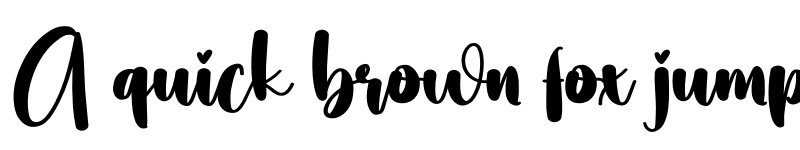 Preview of Boom Regular font