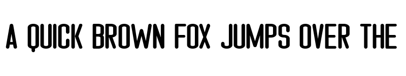 Preview of Boosthink Regular font