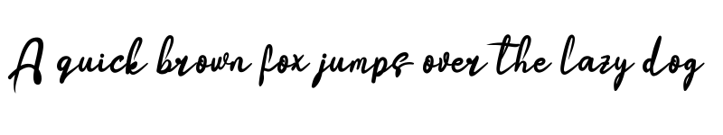 Preview of Boostnia Personal font