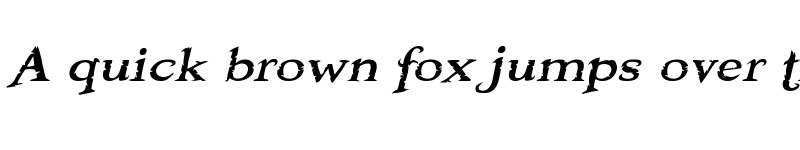 Preview of Booter - Five Five Regular font