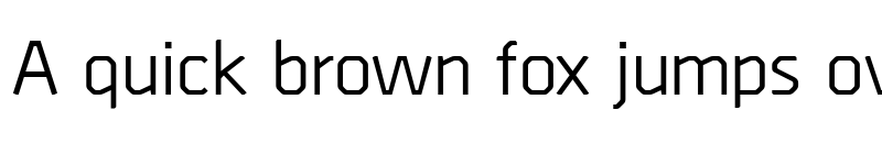 Preview of Borda Regular 12 font