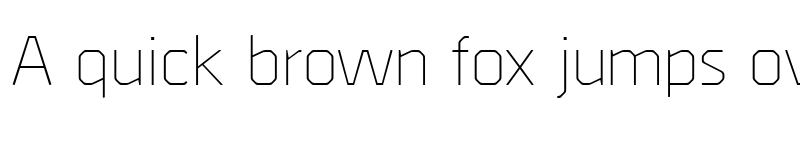 Preview of Borda Regular font