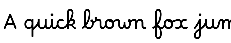 Preview of Borel Regular font