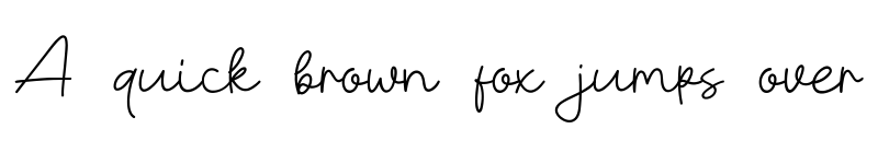 Preview of Boring Days Regular font