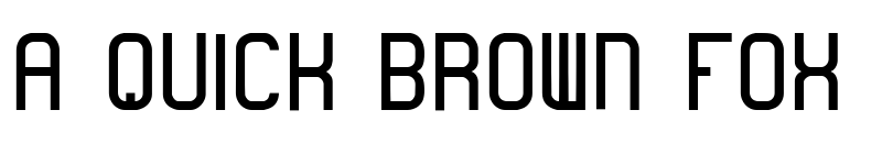 Preview of boring Regular font